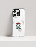 Hard Clear Case | iPhone | TPU Sides & PC Back | Detachable Camera Protector, Scratch-Proof | Unisex | Personalized | Typographic | Motivation | Everyday | Uplifting - front_16 Pro Max - 16 Pro Max - mockup 7