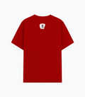 Basic T-Shirt | Unisex XS-2XL | Poly-Cotton Blend | Soft Finish & Durable | Everyday Wear | Personalized | DTG | Typographic | Motivation | Everyday | Uplifting - back - Red - mockup 2