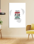 Poster | A4, A3, A5, 12x24 & More | 300 GSM Art Board | Digital Print | Fade-Proof | Adhesive Strips | Unisex | Personalized | Typographic | Motivation | Everyday | Uplifting - front_24x36In - 24x36In - mockup 10