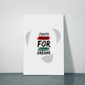 Metal Posters | 8x11.7 & 11.7x15.7 in | 1mm Thick Metal | Magnetic Mount, Waterproof, Glossy Finish | Unisex Home Decor | Personalized | Typographic | Motivation | Everyday | Uplifting - front_2 - White - mockup 2