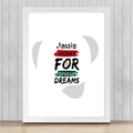Framed Poster | Multiple Sizes | 300 GSM Art Paper | Laminated, Fade-Proof, 1-inch Frame | Unisex Home Decor | Personalized | DTG | Typographic | Motivation | Everyday | Uplifting - front_18x24In - 18x24In - mockup 11