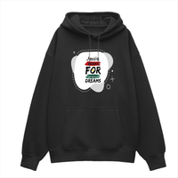 Oversized Hoodie | Relaxed Fit, Drop-Shoulder | 400 GSM Fabric | Warm, Durable | Unisex | Personalized | DTF | Typographic | Motivation | Everyday | Uplifting