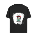 Male Standard Crew T-Shirt | Regular Fit | 100% Cotton (180 GSM) | DTG Print | Durable & Comfortable | Adult | Personalized | DTG | Typographic | Motivation | Everyday | Uplifting - back - Black - mockup 2