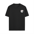 Male Standard Crew T-Shirt | Regular Fit | 100% Cotton (180 GSM) | DTG Print | Durable & Comfortable | Adult | Personalized | DTG | Typographic | Motivation | Everyday | Uplifting - right pocket - Black - mockup 6