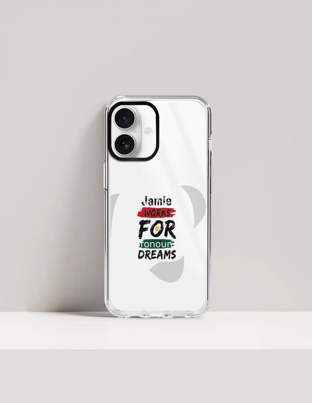 iPhone Glass Case | For iPhone Users | Tempered Glass Back & TPU Sides | Durable Protection & Fade-Proof Print | Unisex | Personalized | Typographic | Motivation | Everyday | Uplifting - front_16 - 16 - mockup 4