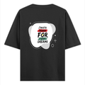 Oversized Classic T-Shirt | Unisex Fit | 100% Super-Combed Cotton | Pre-Shrunk, Double-Stitched | Adults | Personalized | DTF | Typographic | Motivation | Everyday | Uplifting - back - Black - mockup 2