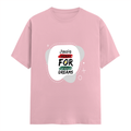 Female Classic Crew T-Shirt | Women's Regular Fit | 180 GSM Bio-Washed Cotton | Double Stitched, Pre-Shrunk | Personalized | DTG | Typographic | Motivation | Everyday | Uplifting - front - Light Baby Pink - mockup 1