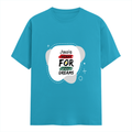 Female Classic Crew T-Shirt | Women's Regular Fit | 180 GSM Bio-Washed Cotton | Double Stitched, Pre-Shrunk | Personalized | DTG | Typographic | Motivation | Everyday | Uplifting - front - SkyBlue - mockup 1