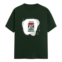 Men's Classic Crew T-Shirt | Regular Fit | 180 GSM Bio-Washed Cotton | DTF Print Ready | Pre-Shrunk, Durable | Personalized | DTF | Typographic | Motivation | Everyday | Uplifting