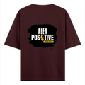Oversized Classic T-Shirt | Unisex Oversized Fit | 100% Super-Combed Cotton | Pre-Shrunk & Ribbed Neck | Adults | Personalized | DTG | Bold | Positivity | Motivation | Everyday | Uplifting - back - Maroon - mockup 2