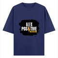 Oversized Classic T-Shirt | Unisex Fit | 100% Super-Combed Cotton | Pre-Shrunk, Double-Stitched | Adults | Personalized | DTF | Bold | Positivity | Motivation | Everyday | Uplifting - front - Royal Blue - mockup 1