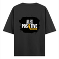Oversized Classic T-Shirt | Unisex Fit | 100% Super-Combed Cotton | Pre-Shrunk, Double-Stitched | Adults | Personalized | DTF | Bold | Positivity | Motivation | Everyday | Uplifting - back - Black - mockup 2
