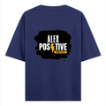 Oversized Classic T-Shirt | Unisex Fit | 100% Super-Combed Cotton | Pre-Shrunk, Double-Stitched | Adults | Personalized | DTF | Bold | Positivity | Motivation | Everyday | Uplifting - back - Royal Blue - mockup 2