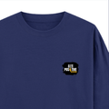Oversized Classic T-Shirt | Unisex Fit | 100% Super-Combed Cotton | Pre-Shrunk, Double-Stitched | Adults | Personalized | DTF | Bold | Positivity | Motivation | Everyday | Uplifting - right pocket - Royal Blue - mockup 4