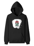 Pullover Hoodie (Dtf) | Hoodies & Jackets | DTF, DTG | Him, Her, Unisex | Personalized | DTF | Brush Stroke | Self-Empowerment | Self-purchase | Empowering - front - Black - mockup 1