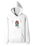 Pullover Hoodie (Dtf) | Hoodies & Jackets | DTF, DTG | Him, Her, Unisex | Personalized | DTF | Brush Stroke | Self-Empowerment | Self-purchase | Empowering - front - White - mockup 1