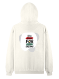 Pullover Hoodie (Dtf) | Hoodies & Jackets | DTF, DTG | Him, Her, Unisex | Personalized | DTF | Brush Stroke | Self-Empowerment | Self-purchase | Empowering - back - Off White - mockup 2
