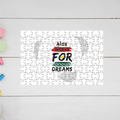 MDF Wooden Puzzles | 6x8 Inch | 30 Pieces | Durable MDF | Glossy Finish | Sublimation Print | Lightweight | Waterproof | Fade-Proof | Unisex | Personalized | Brush Stroke | Self-Empowerment | Self-purchase | Empowering - front_2 - White - mockup 2