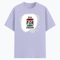 Cotton Stretch T-Shirt (Dtg) | T-Shirts | Him, Her, Unisex | Personalized | DTG | Brush Stroke | Self-Empowerment | Self-purchase | Empowering - front - Lavender - mockup 1