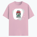 Cotton Stretch T-Shirt (Dtg) | T-Shirts | Him, Her, Unisex | Personalized | DTG | Brush Stroke | Self-Empowerment | Self-purchase | Empowering - front - Light Baby Pink - mockup 1
