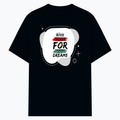 Cotton Stretch T-Shirt (Dtg) | T-Shirts | Him, Her, Unisex | Personalized | DTG | Brush Stroke | Self-Empowerment | Self-purchase | Empowering - front - Navy Blue - mockup 1
