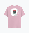 Cotton Stretch T-Shirt (Dtg) | T-Shirts | Him, Her, Unisex | Personalized | DTG | Brush Stroke | Self-Empowerment | Self-purchase | Empowering - back - Light Baby Pink - mockup 2