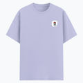 Cotton Stretch T-Shirt (Dtg) | T-Shirts | Him, Her, Unisex | Personalized | DTG | Brush Stroke | Self-Empowerment | Self-purchase | Empowering - left pocket - Lavender - mockup 3