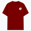 Cotton Stretch T-Shirt (Dtg) | T-Shirts | Him, Her, Unisex | Personalized | DTG | Brush Stroke | Self-Empowerment | Self-purchase | Empowering - left pocket - Red - mockup 3