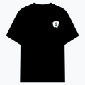 Cotton Stretch T-Shirt | Unisex Adult | 95% Cotton 5% Spandex Blend | 240 GSM, Breathable, Flexible | DTF Print Ready | Personalized | DTF | Brush Stroke | Self-Empowerment | Self-purchase | Empowering - left pocket - Black - mockup 3