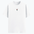 Basic T-Shirt | Unisex XS-2XL | Poly-Cotton Blend | Soft Finish & Durable | Everyday Wear | Personalized | DTG | Brush Stroke | Self-Empowerment | Self-purchase | Empowering - front - White - mockup 1