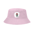 Classic Bucket Hat | Unisex Heavy Cotton | DTG Printed | Sun Protection & Comfort | Men & Women | Personalized | DTG | Brush Stroke | Self-Empowerment | Self-purchase | Empowering - front - Light Baby Pink - mockup 1
