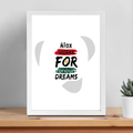 Framed Poster | Multiple Sizes | 300 GSM Art Paper | Laminated, Fade-Proof, 1-inch Frame | Unisex Home Decor | Personalized | DTG | Brush Stroke | Self-Empowerment | Self-purchase | Empowering - front_12x16In - 12x16In - mockup 6