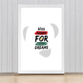 Framed Poster | Multiple Sizes | 300 GSM Art Paper | Laminated, Fade-Proof, 1-inch Frame | Unisex Home Decor | Personalized | DTG | Brush Stroke | Self-Empowerment | Self-purchase | Empowering - front_16x24In - 16x24In - mockup 10