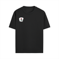 Male Standard Crew T-Shirt | Regular Fit | 100% Cotton DTF Print | Soft, Durable | Men | Personalized | DTF | Brush Stroke | Self-Empowerment | Self-purchase | Empowering - left pocket - Black - mockup 5