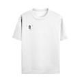 Male Standard Crew T-Shirt | Regular Fit | 100% Cotton DTF Print | Soft, Durable | Men | Personalized | DTF | Brush Stroke | Self-Empowerment | Self-purchase | Empowering - left pocket - White - mockup 5