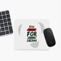 Mouse Pad | Unisex Adults | Sublimation Print | 3mm Thick, Skid-Proof, Fade-Proof | Personalized | Brush Stroke | Self-Empowerment | Self-purchase | Empowering - front - Square - White - mockup 1