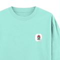 Oversized Classic T-Shirt | Unisex Oversized Fit | 100% Super-Combed Cotton | Pre-Shrunk & Ribbed Neck | Adults | Personalized | DTG | Brush Stroke | Self-Empowerment | Self-purchase | Empowering - right pocket - Mint - mockup 4
