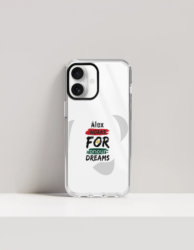 iPhone Glass Case | For iPhone Users | Tempered Glass Back & TPU Sides | Durable Protection & Fade-Proof Print | Unisex | Personalized | Brush Stroke | Self-Empowerment | Self-purchase | Empowering - front_16 - 16 - mockup 4