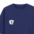 Oversized Classic T-Shirt | Unisex Fit | 100% Super-Combed Cotton | Pre-Shrunk, Double-Stitched | Adults | Personalized | DTF | Brush Stroke | Self-Empowerment | Self-purchase | Empowering - left pocket - Royal Blue - mockup 3