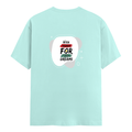 Classic Crew T-Shirt | Men's Regular Fit | 180 GSM Bio-Washed Cotton | DTG Print Ready | Double-Stitched & Ribbed Neck | Personalized | DTG | Brush Stroke | Self-Empowerment | Self-purchase | Empowering - back - Mint - mockup 2