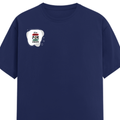 Classic Crew T-Shirt | Men's Regular Fit | 180 GSM Bio-Washed Cotton | DTG Print Ready | Double-Stitched & Ribbed Neck | Personalized | DTG | Brush Stroke | Self-Empowerment | Self-purchase | Empowering - right pocket - Royal Blue - mockup 4