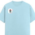 Men's Classic Crew T-Shirt | Regular Fit | 180 GSM Bio-Washed Cotton | DTF Print Ready | Pre-Shrunk, Durable | Personalized | DTF | Brush Stroke | Self-Empowerment | Self-purchase | Empowering - right pocket - Baby Blue - mockup 4