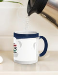 Magic Coffee Mug | 11 oz | Ceramic | Heat-Activated Design Reveal | Unisex | Personalized | Brush Stroke | Self-Empowerment | Self-purchase | Empowering - front_11oz Royal Blue - 11oz Royal Blue - mockup 3