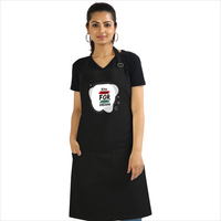 Apron | Onesize Unisex Adult | Cotton DTG Printed | Pockets & Adjustable Straps | Personalized | DTG | Brush Stroke | Self-Empowerment | Self-purchase | Empowering