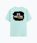 Cotton Stretch T-Shirt (Dtg) | T-Shirts | Him, Her, Unisex | Personalized | DTG | Bold Typography | Positivity | Self-expression | Everyday | Positive | Positive Vibes - back - Mint - mockup 2