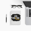 Notebook - Bold Typography Positivity