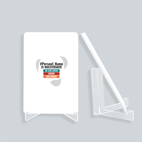 Personalized Humorous Acrylic Display Stand Printing for Friend - Everyday Gift