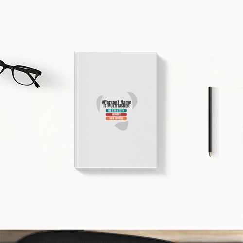 Personalized Humorous Notebook for Friend - Everyday Gift