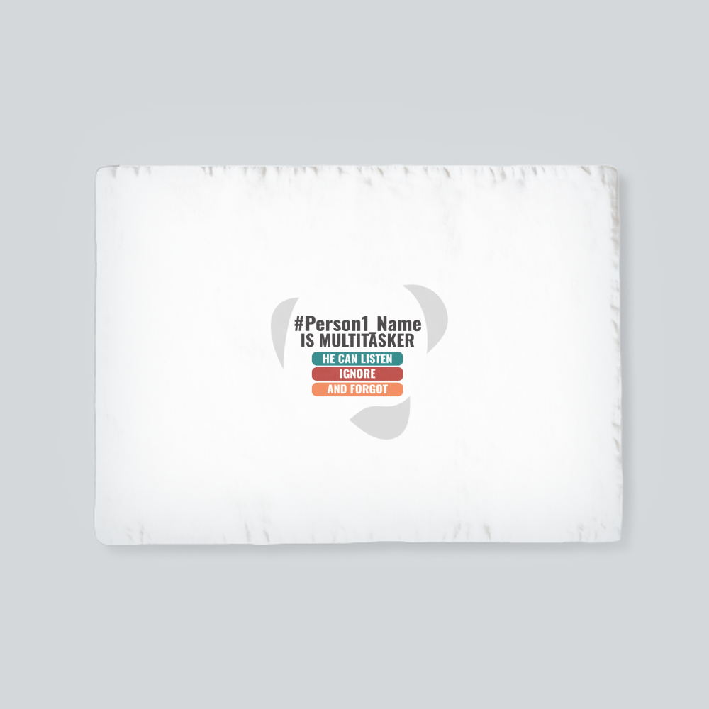 Personalized Humorous Placemat All Over Printing for Friend - Everyday Gift