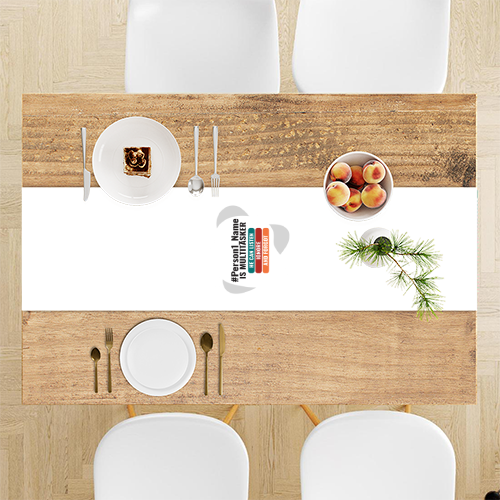 Personalized Humorous Tablerunner All Over Printing for Friend - Everyday Gift